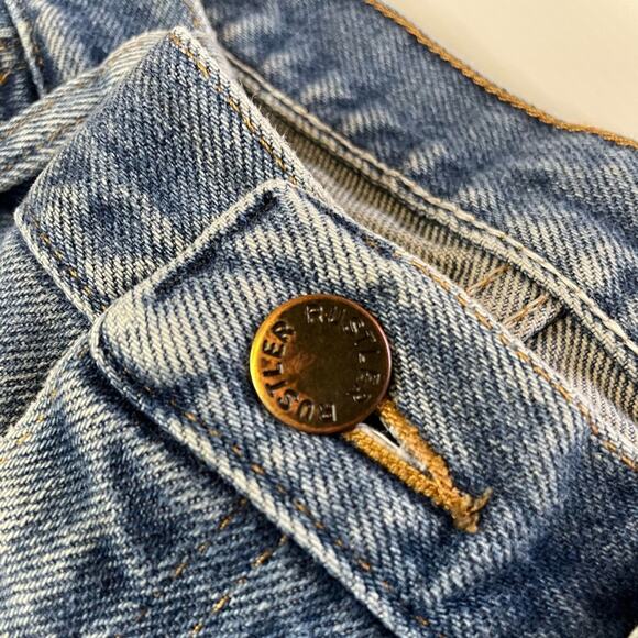 Vintage RUSTLER Jeans Mens 36 x 32 Straight Leg Denim 100% Cotton Western Cowboy - Picture 5 of 16